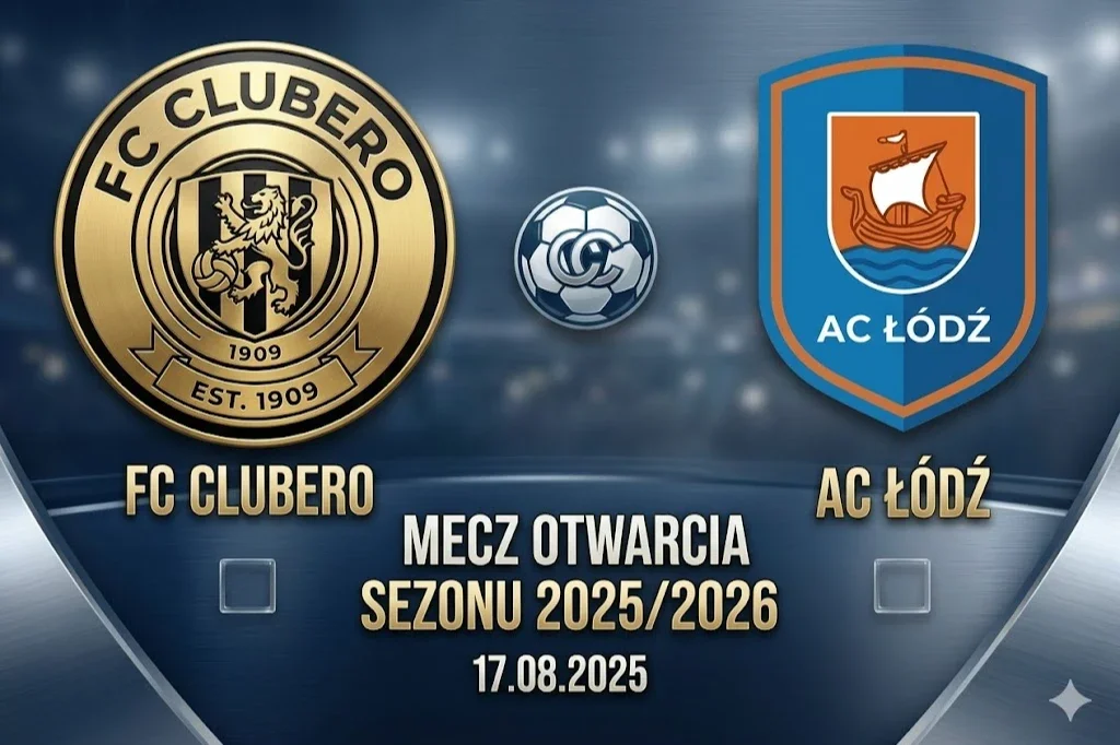 Plakat - pierwszy mecz sezonu